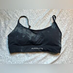 Alphalete Charcoal Sports Bra